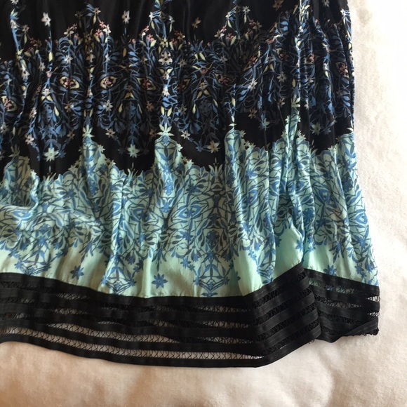 Free People Halter Patterned Boho Slip Dress - Picture 4 of 4